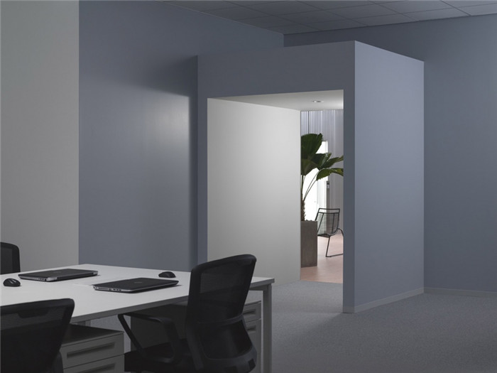 東京室內花園辦公區裝修設計效果圖