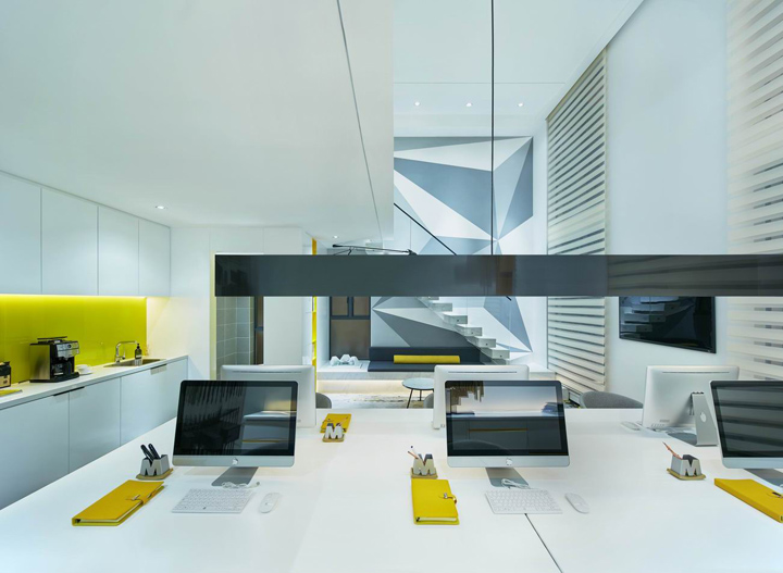 小型辦公室裝修設計實景圖