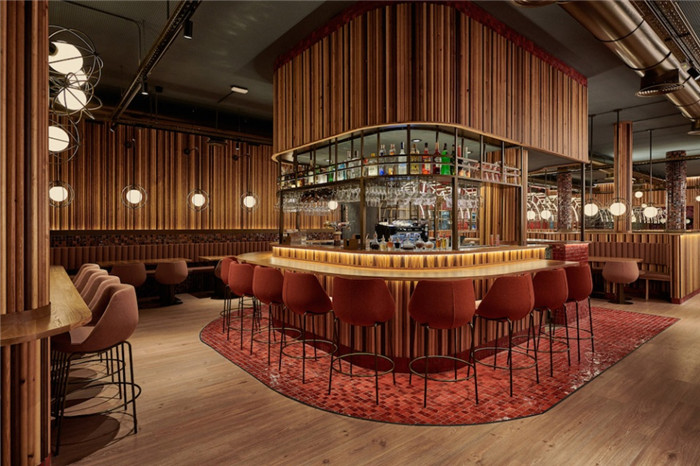 精致優雅的大地色系Piur主題餐廳裝修設計圖 精致優雅的大地色系Piur主題餐廳裝修設計圖