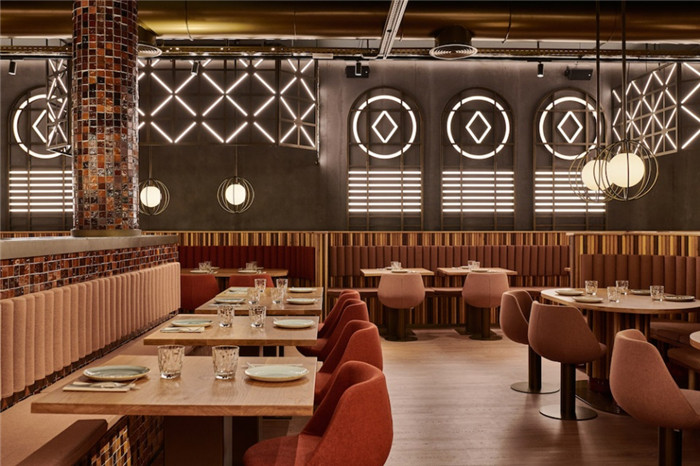 精致優雅的大地色系Piur主題餐廳裝修設計圖 精致優雅的大地色系Piur主題餐廳裝修設計圖