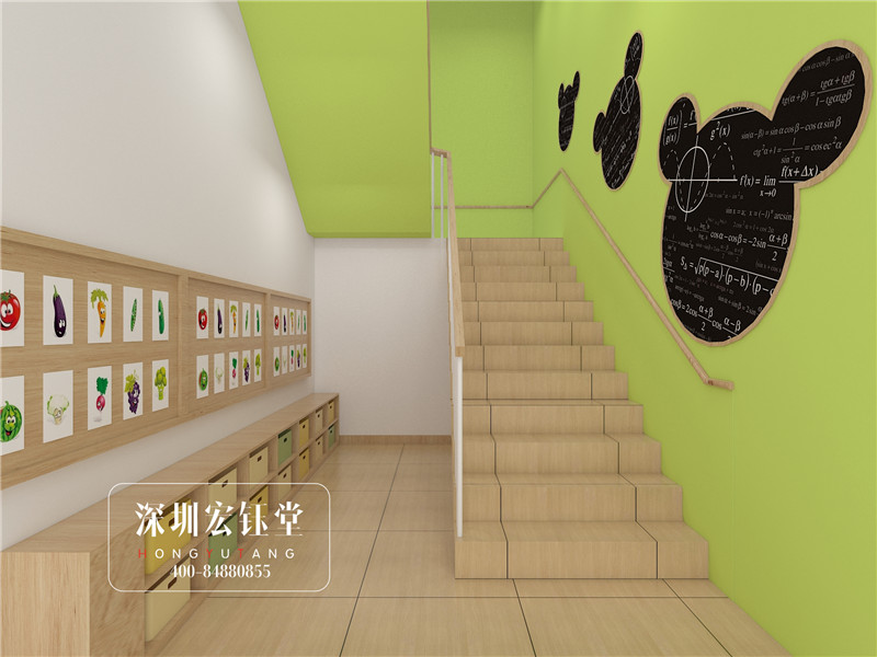 鄭州白沙星光貝迪幼兒園樓梯走廊裝修設(shè)計(jì)方案 鄭州白沙星光貝迪幼兒園樓梯走廊裝修設(shè)計(jì)方案