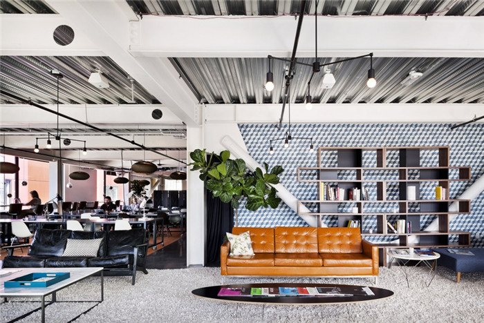 西雅圖辦公室開放辦公區裝修設計方案