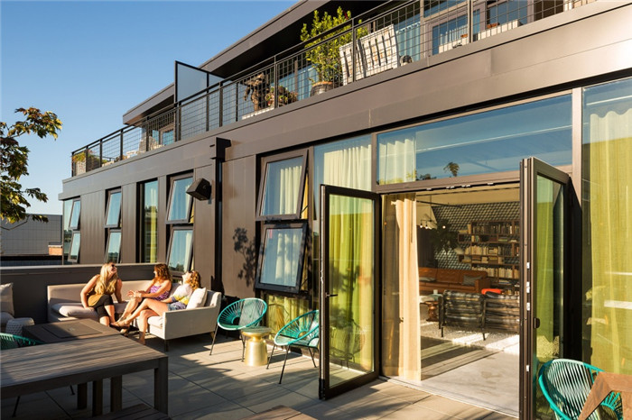 西雅圖辦公室露臺裝修設計方案