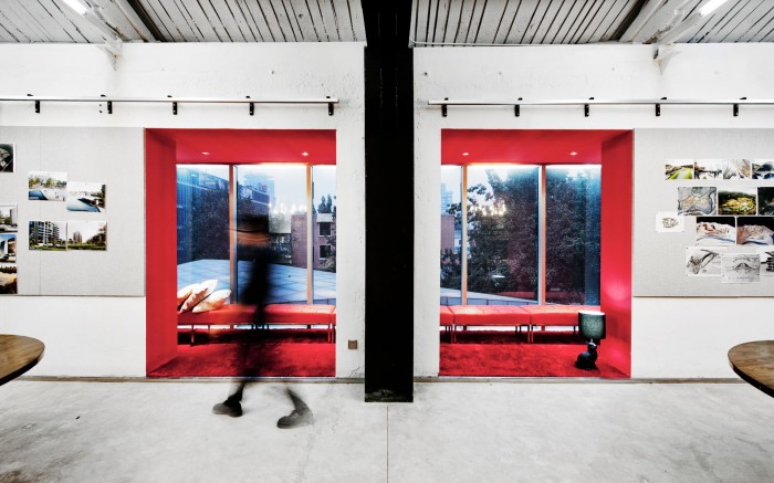 現(xiàn)代潮流時尚辦公室裝修設計效果圖