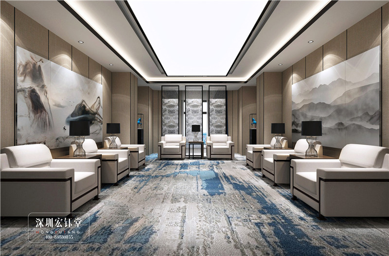 周口農(nóng)商銀行VIP接待室裝修設(shè)計(jì)圖 周口農(nóng)商銀行VIP接待室裝修設(shè)計(jì)圖