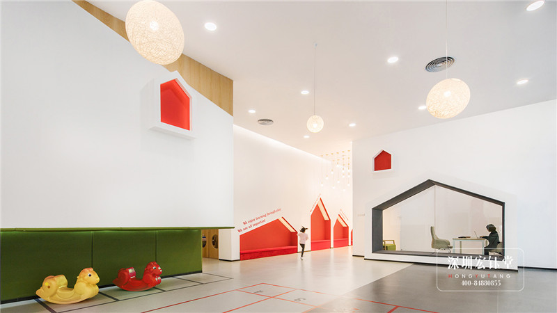 Windsor雙語(yǔ)幼兒園室內(nèi)裝修設(shè)計(jì)實(shí)景圖