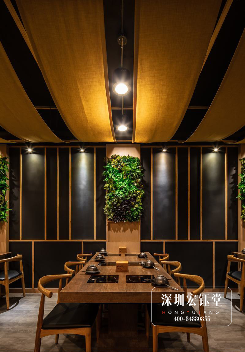 海味日式禪風(fēng)火鍋店裝修設(shè)計(jì)方案 海味日式禪風(fēng)火鍋店裝修設(shè)計(jì)方案