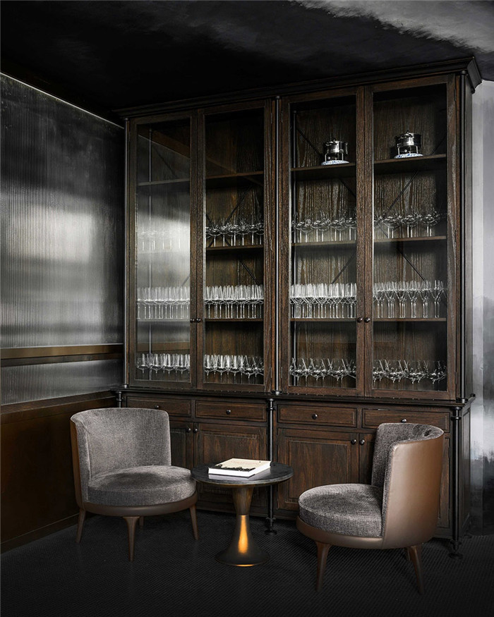 高端粵式餐廳設計案例   Ensue餐廳室內裝修實景圖