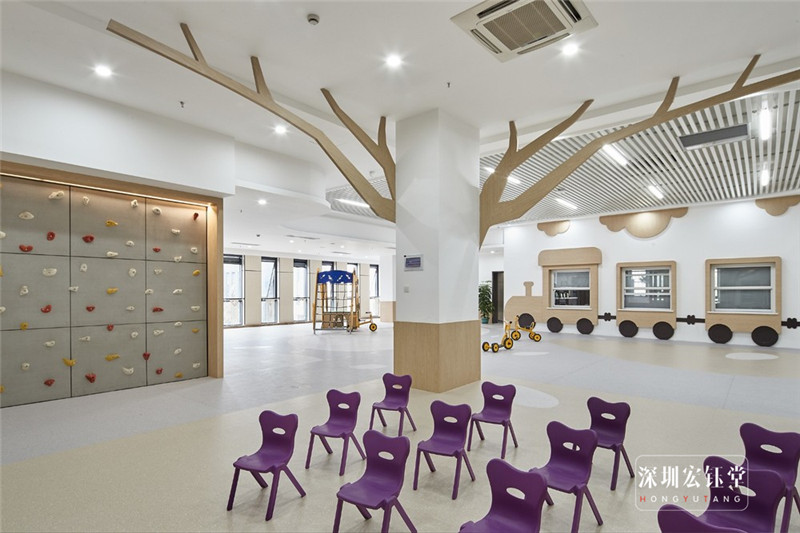 貝貝樹幼兒園教室裝修設計方案