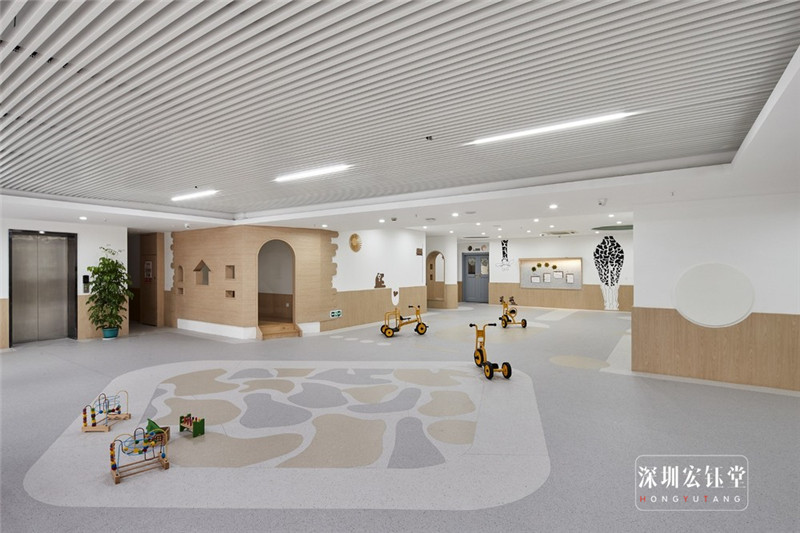 貝貝樹幼兒園游戲區裝修設計方案