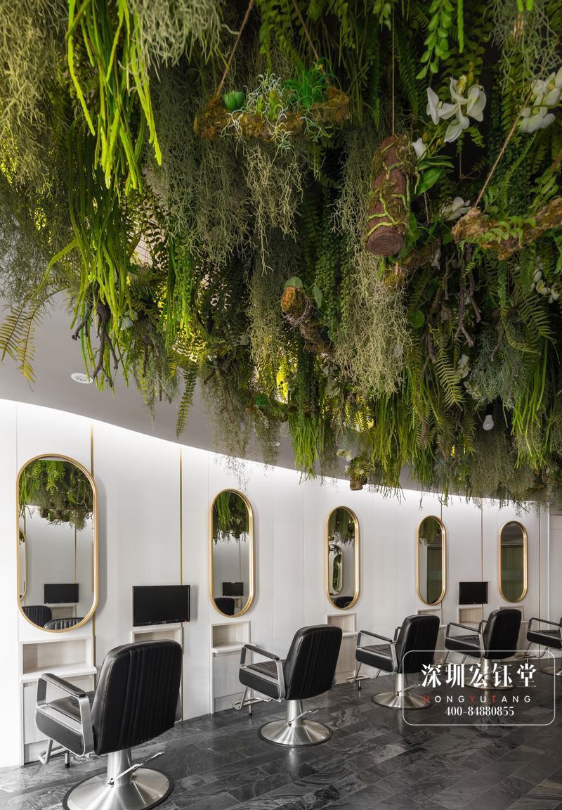 都市花園主題美發(fā)沙龍裝修設(shè)計(jì)方案 都市花園主題美發(fā)沙龍裝修設(shè)計(jì)方案
