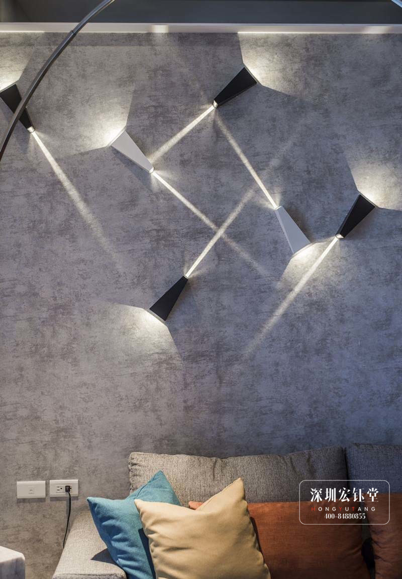 鄭州280平現代禪意萬公館別墅裝修設計方案