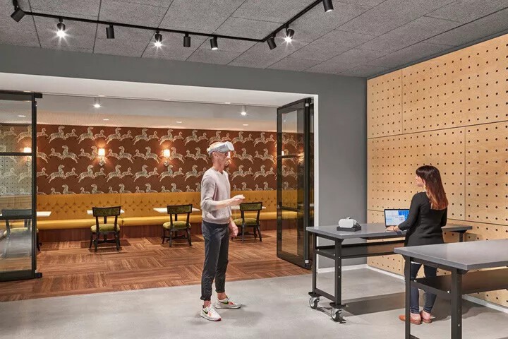 電商總部辦公室裝修設(shè)計(jì)圖