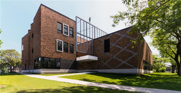 創意古典風巴克利學校外部裝修設計