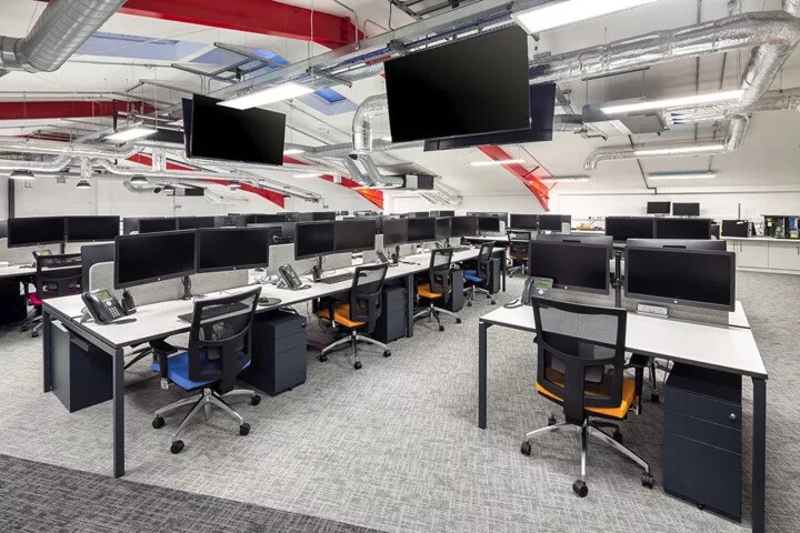 科技咨詢公司辦公室辦公區裝修