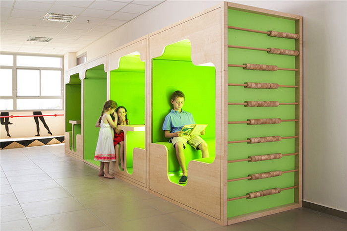 國外高端兒童芭蕾舞蹈幼兒園閱讀區(qū)裝修設(shè)計效果圖