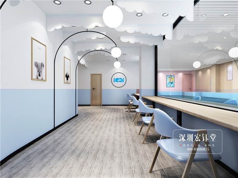 鄭州樂旗親子游泳館裝修設計方案效果圖 鄭州樂旗親子游泳館裝修設計方案效果圖