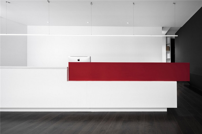 現代創意極簡風兒童藝術中心前臺裝修設計效果圖 現代創意極簡風兒童藝術中心前臺裝修設計效果圖