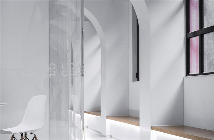 現代創意極簡風兒童藝術中心室內裝修設計效果圖 現代創意極簡風兒童藝術中心室內裝修設計效果圖