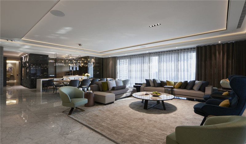 530平現代奢華別墅豪宅裝修設計案例-鄭州宏鈺堂別墅裝修公司