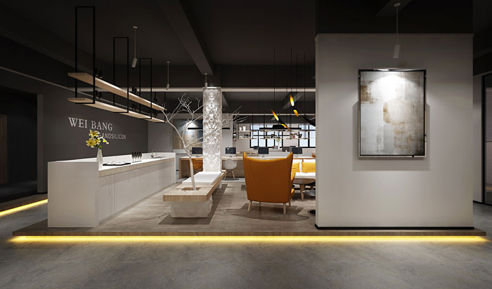 辦公室接待區裝修改造 辦公室接待區裝修改造