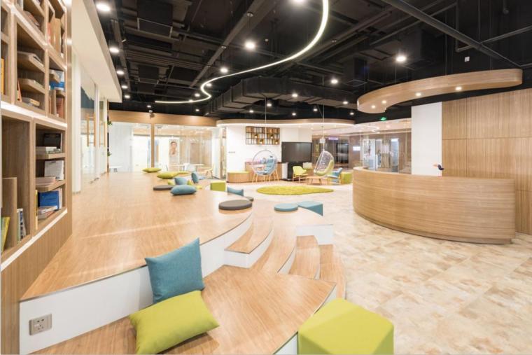 Be Better 英語培訓機構大廳裝修效果圖