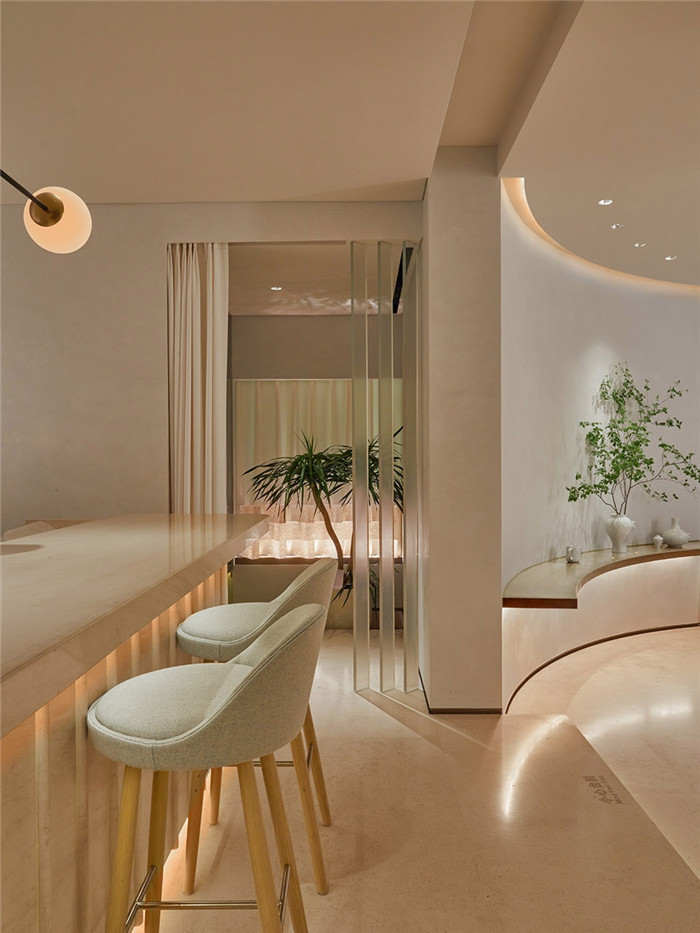 thé ATRE茶聚場    一家有儀式感的茶飲店裝修設計案例