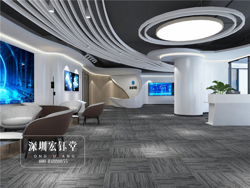 鄭州專業(yè)企業(yè)展廳裝修設計公司