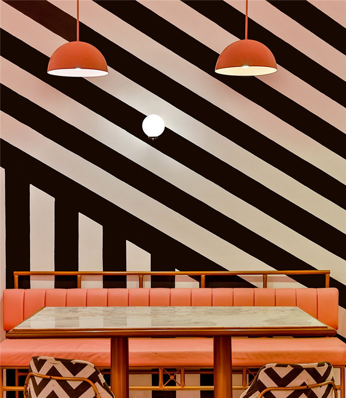 怪誕美學 印度粉紅斑馬特色藝術主題餐廳裝修設計方案 怪誕美學 印度粉紅斑馬特色藝術主題餐廳裝修設計方案