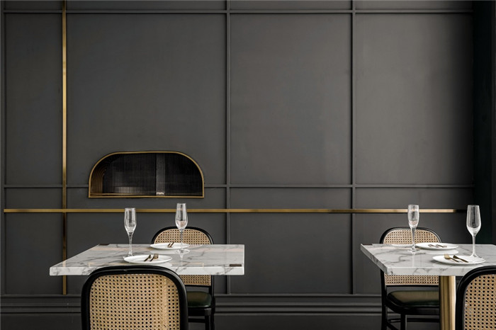 鄭州餐廳裝修公司宏鈺堂分享高檔西餐廳裝修設計案例