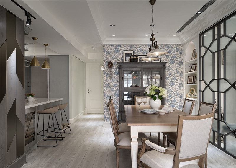 鄭州宏鈺堂專業別墅裝修公司-180平美式別墅大宅裝修實景圖