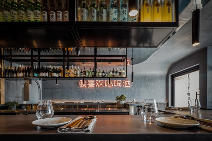 個性亞洲風格Eddy + Wolff餐廳酒吧裝修設計案例