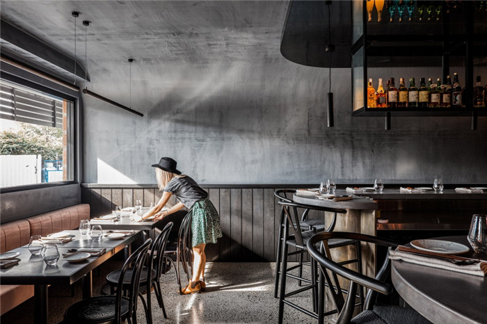 個性亞洲風格Eddy + Wolff餐廳酒吧裝修設計案例