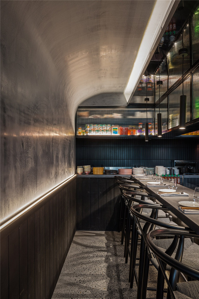 個性亞洲風格Eddy + Wolff餐廳酒吧裝修設計案例