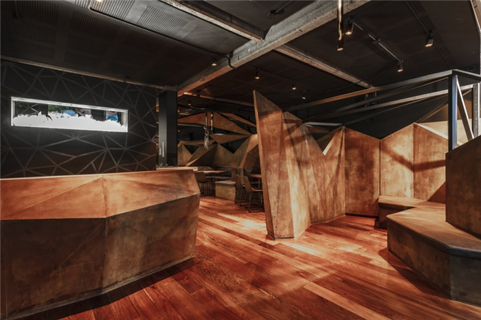 特色工業(yè)風(fēng)主題Mamba餐廳酒吧設(shè)計(jì)裝修方案