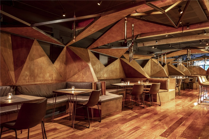 特色工業(yè)風(fēng)主題Mamba餐廳酒吧設(shè)計(jì)裝修方案