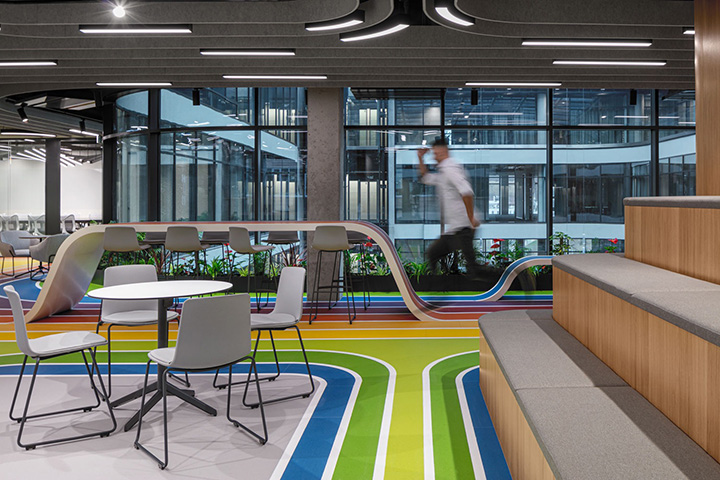 彩虹主題創意科技公司辦公室設計圖 彩虹主題創意科技公司辦公室設計圖