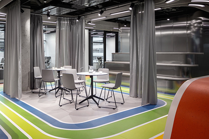 彩虹主題創意科技公司辦公室設計圖 彩虹主題創意科技公司辦公室設計圖