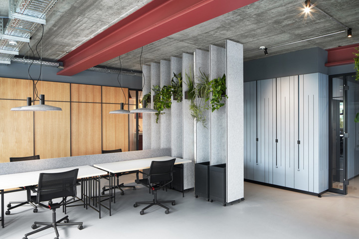 簡約工業風聯合辦公敞開區辦公裝修設計 簡約工業風聯合辦公敞開區辦公裝修設計