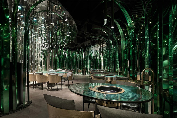 超有創意的奇幻椰林主題椰子雞火鍋店裝修實景圖 超有創意的奇幻椰林主題椰子雞火鍋店裝修實景圖