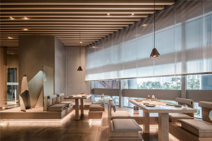 現代休閑風壽司大連鎖餐廳裝修設計案例 現代休閑風壽司大連鎖餐廳裝修設計案例