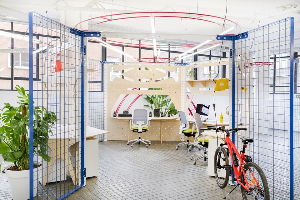 充滿趣味的辦公室工作區裝修 充滿趣味的辦公室工作區裝修