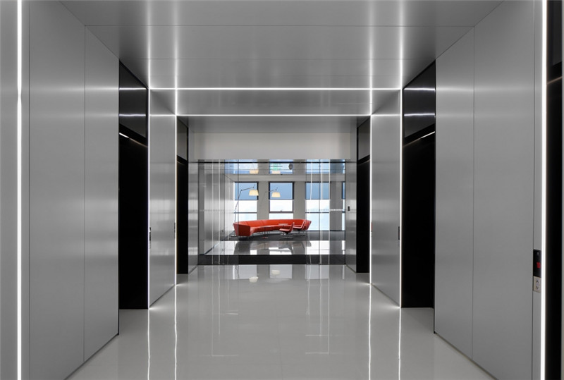 現代大氣辦公樓接待區裝修 現代大氣辦公樓接待區裝修