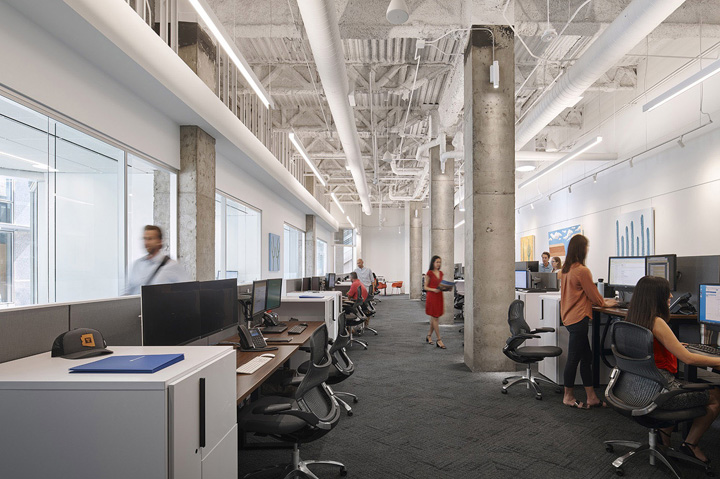 房地產(chǎn)中介經(jīng)紀(jì)公司開放式時尚辦公室裝修設(shè)計案例 房地產(chǎn)中介經(jīng)紀(jì)公司開放式時尚辦公室裝修設(shè)計案例