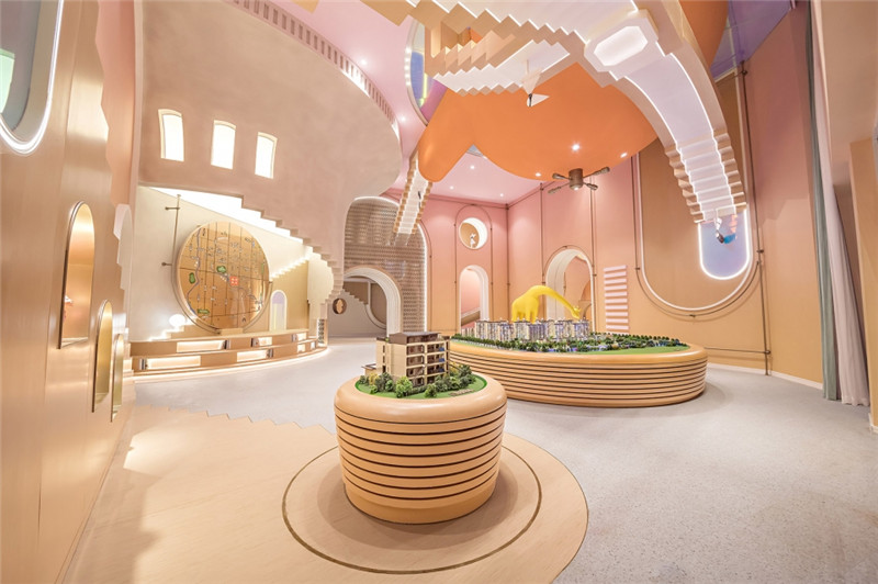 創意售樓部沙盤區裝修 創意售樓部沙盤區裝修