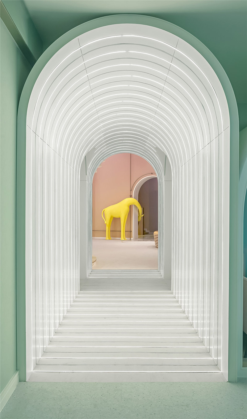 創意售樓部走廊裝修效果圖 創意售樓部走廊裝修效果圖