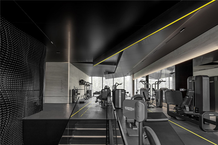 健身房器材區裝修設計圖
