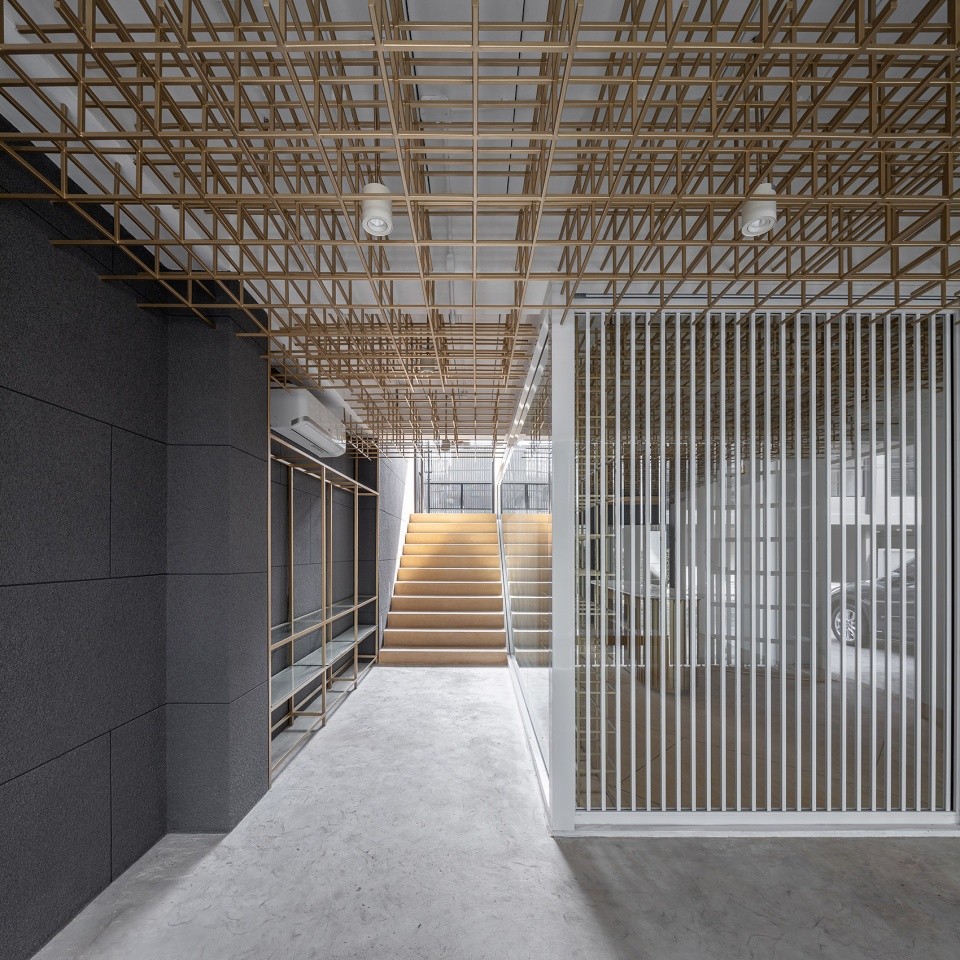 辦公樓過道裝修實(shí)景圖