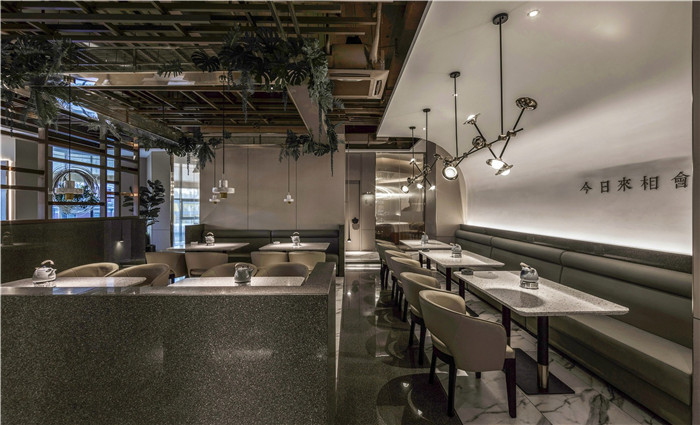 鄭州餐廳裝修公司分享金香匯晚茶店裝修設計方案 鄭州餐廳裝修公司分享金香匯晚茶店裝修設計方案