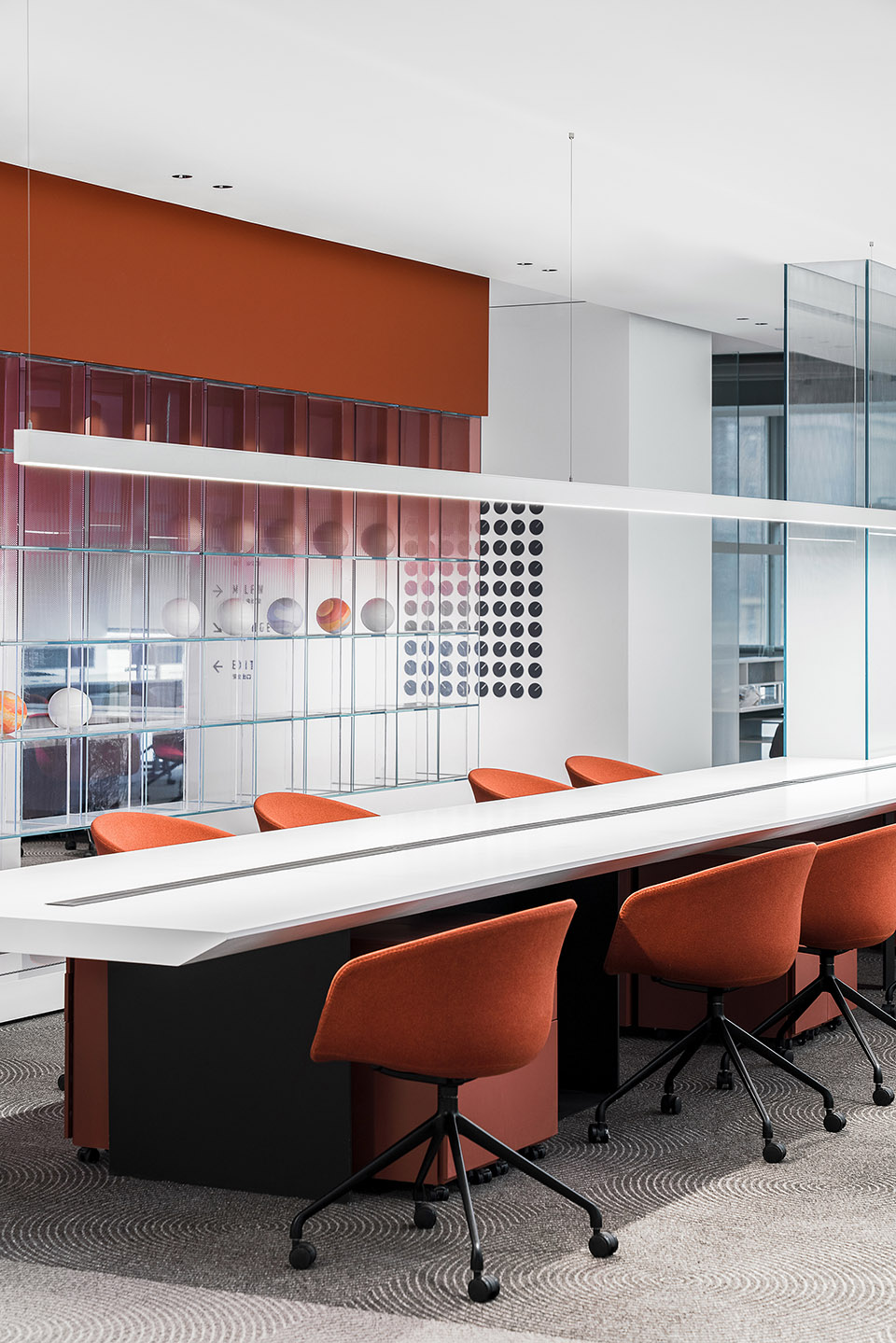 時尚簡約風辦公室開放辦公區裝修